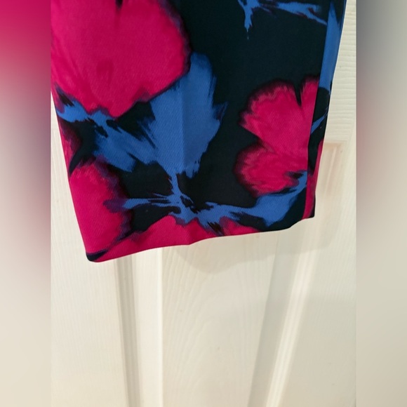 Banana Republic women’s Avery floral pants size 6 sateen slim - Picture 5 of 14